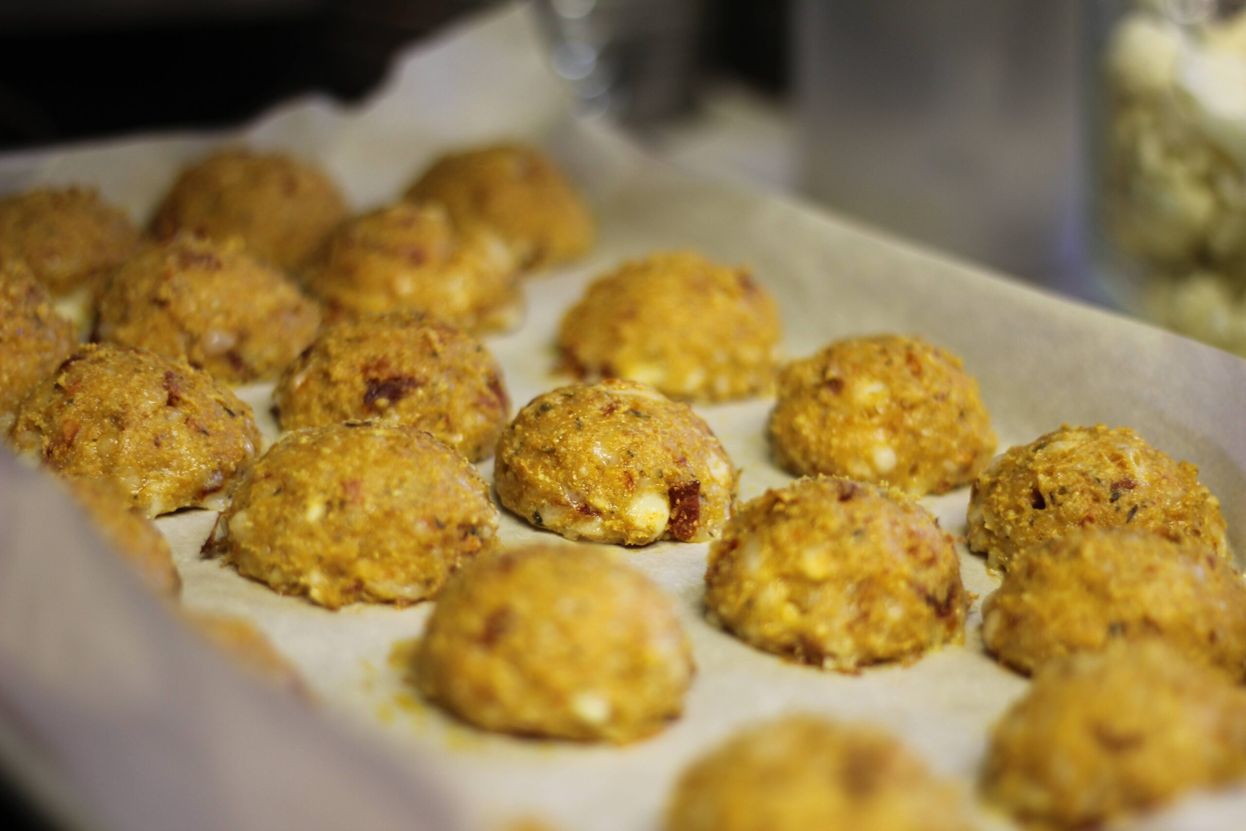 Cheese Pesto Balls