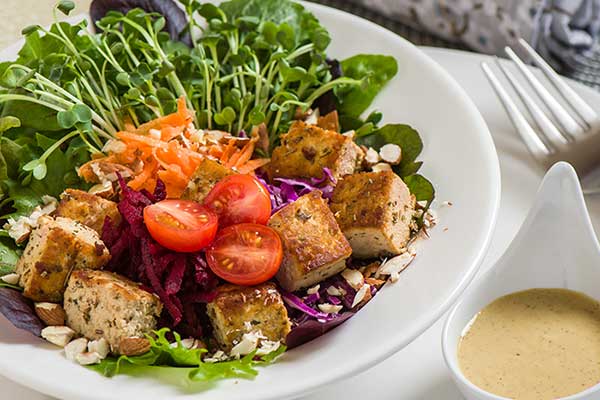 The Kootenay Bowl With Herbed Tofu