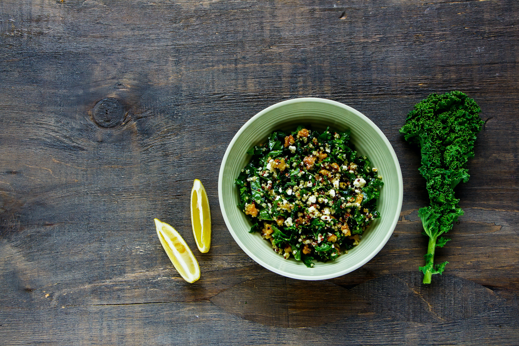 Detoxifying Kale and Quinoa Salad