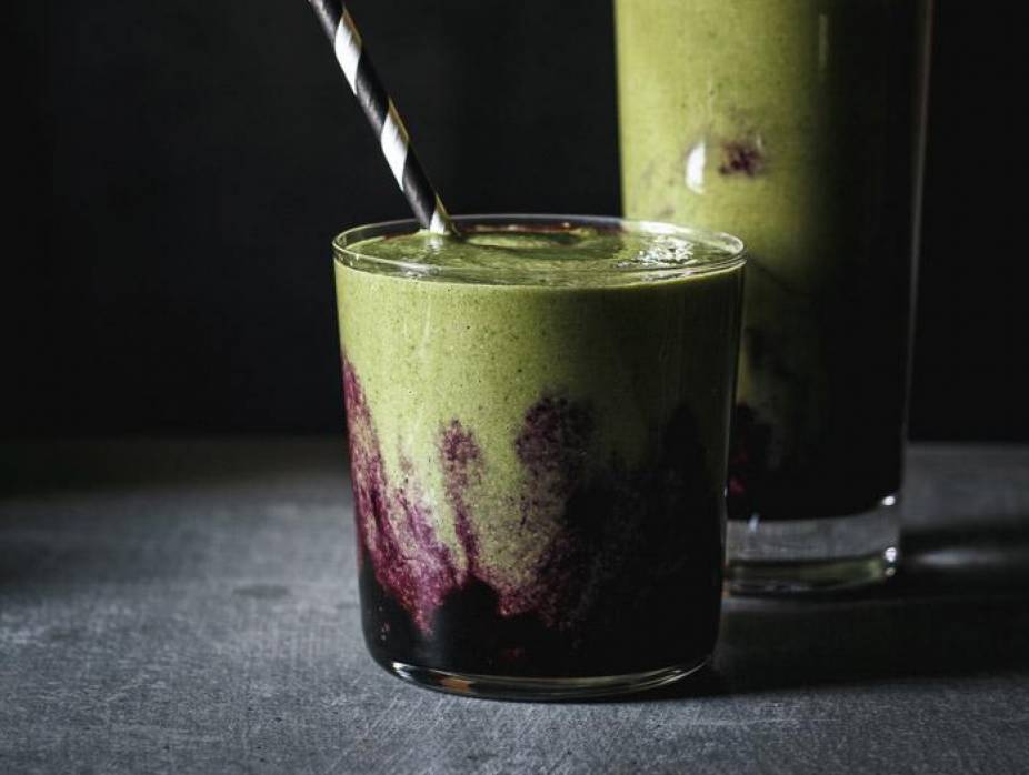 Blue and Green Tea Smoothie