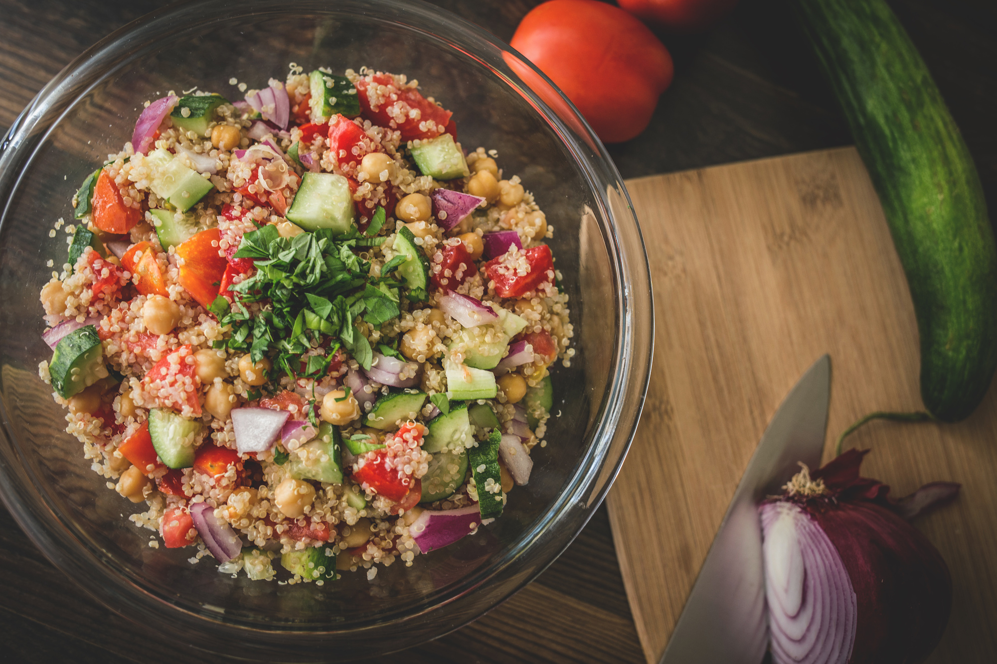 Mediterranean Quinoa Salad