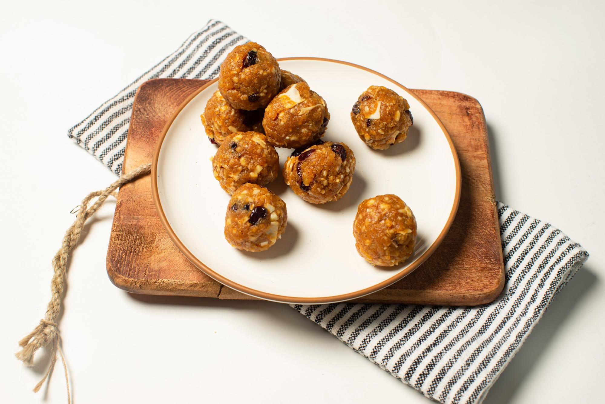 Coconut Apricot Bliss Balls