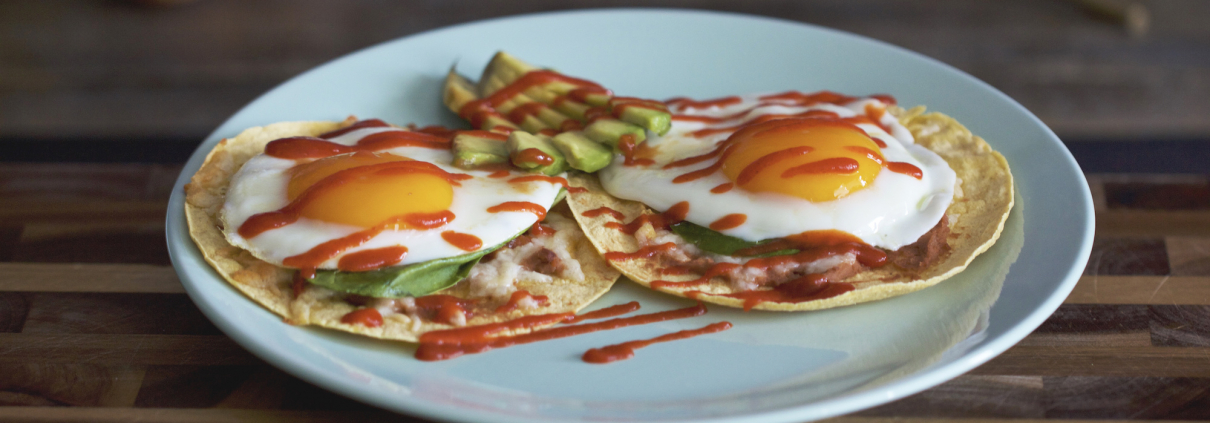 Healthy Huevos Rancheros Breakfast