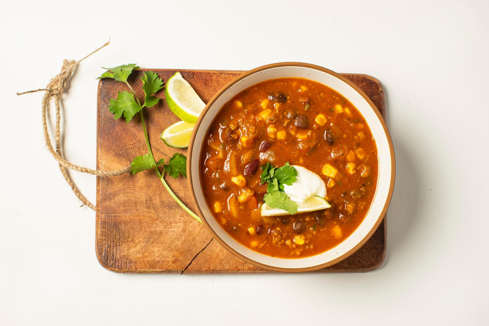 Pumpkin Turkey Chili